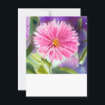 Purple Flower Postcard<br><div class="desc">A purple wonderful flower show the beauty and wilderness of nature.</div>