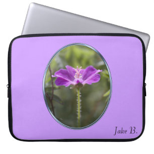 purple flower, purple case
