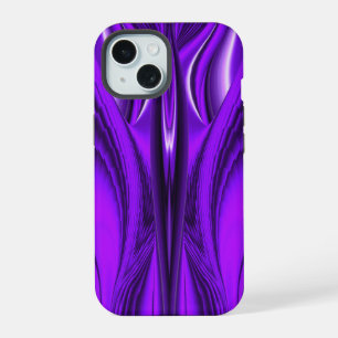 Purple Flower Rainbow Dreams Angel Wings iPhone 15 Case