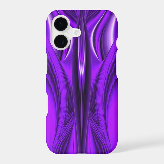 Purple Flower Rainbow Dreams Angel Wings iPhone Case (Back)