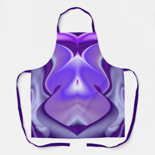 Purple Flower Rainbow Dreams Apron