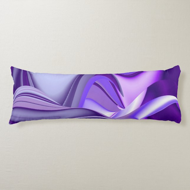 Purple Flower Rainbow Dreams Body Cushion (Front)