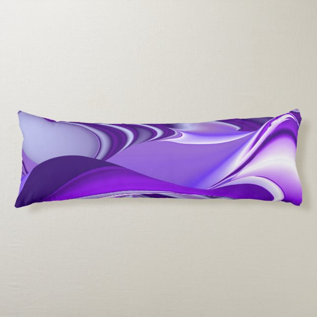 Purple Flower Rainbow Dreams Body Cushion (Front)