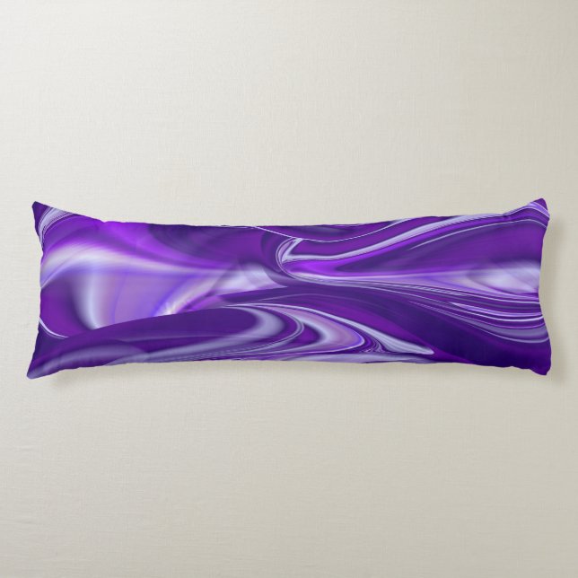Purple Flower Rainbow Dreams Body Cushion (Front)