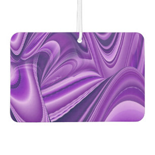 Purple Flower Rainbow Dreams Car Air Freshener