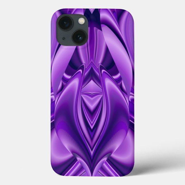 Purple Flower Rainbow Dreams Case-Mate iPhone Case (Back)