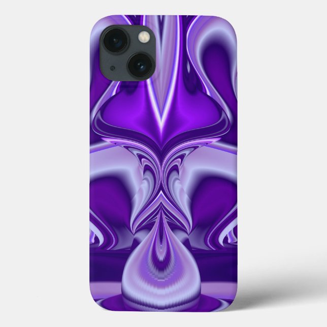 Purple Flower Rainbow Dreams Case-Mate iPhone Case (Back)