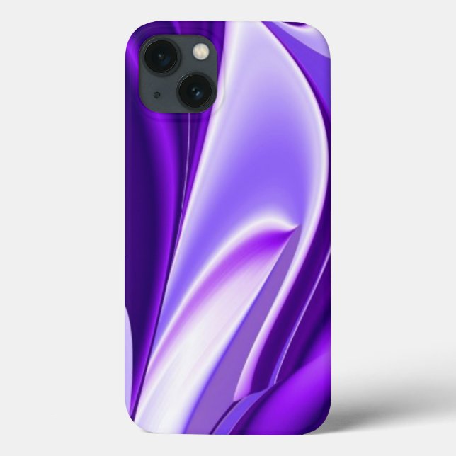 Purple Flower Rainbow Dreams Case-Mate iPhone Case (Back)