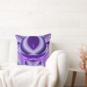 Purple Flower Rainbow Dreams Cushion