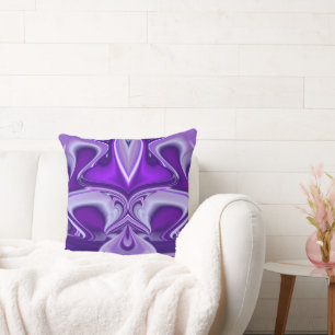 Purple Flower Rainbow Dreams Cushion