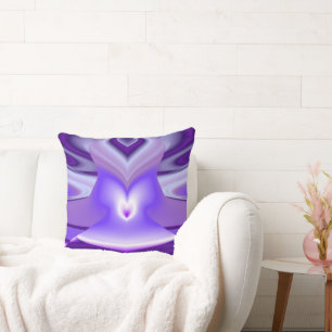 Purple Flower Rainbow Dreams Cushion