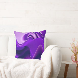 Purple Flower Rainbow Dreams Cushion
