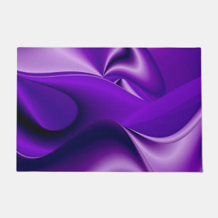 Purple Flower Rainbow Dreams Doormat