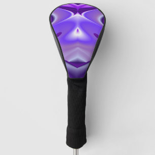 Purple Flower Rainbow Dreams Golf Head Cover