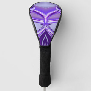 Purple Flower Rainbow Dreams Golf Head Cover