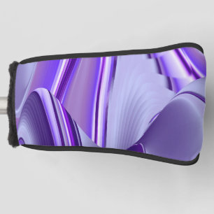 Purple Flower Rainbow Dreams Golf Head Cover