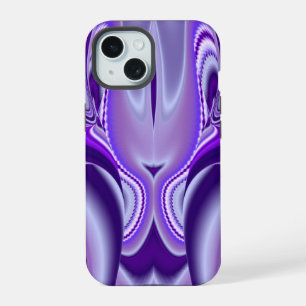 Purple Flower Rainbow Dreams iPhone 15 Case