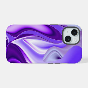 Purple Flower Rainbow Dreams iPhone 15 Case