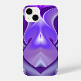 Purple Flower Rainbow Dreams iPhone 14 Case
