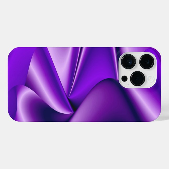 Purple Flower Rainbow Dreams iPhone Case (Back Horizontal)