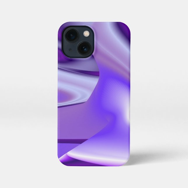 Purple Flower Rainbow Dreams iPhone Case (Back)