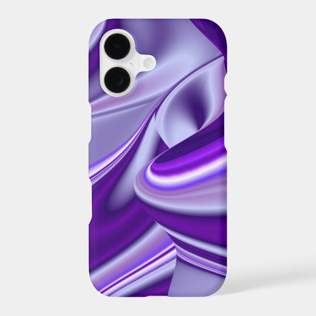Purple Flower Rainbow Dreams iPhone Case (Back)
