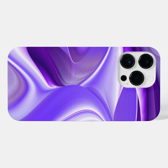 Purple Flower Rainbow Dreams iPhone Case (Back Horizontal)