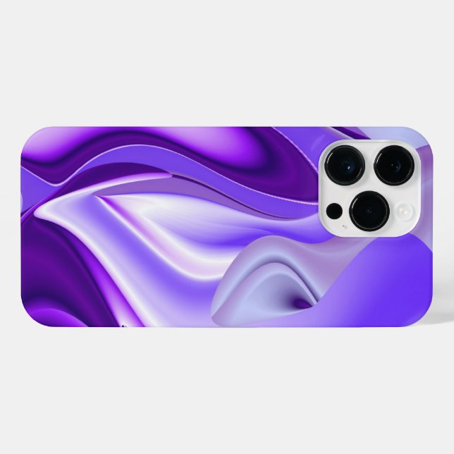 Purple Flower Rainbow Dreams iPhone Case (Back Horizontal)