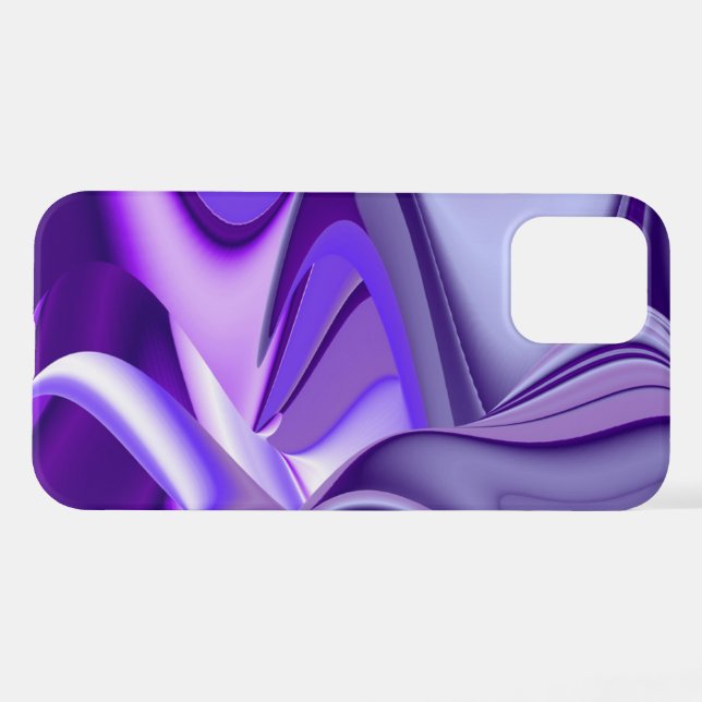 Purple Flower Rainbow Dreams iPhone Case (Back Horizontal)