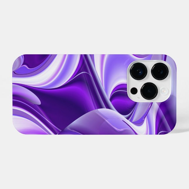 Purple Flower Rainbow Dreams iPhone Case (Back Horizontal)