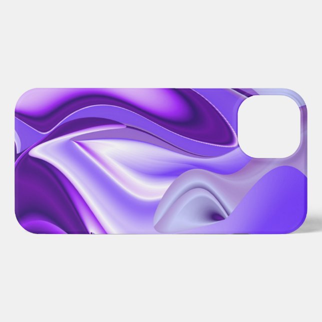 Purple Flower Rainbow Dreams iPhone Case (Back Horizontal)