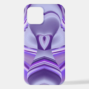 Purple Flower Rainbow Dreams iPhone 12 Case