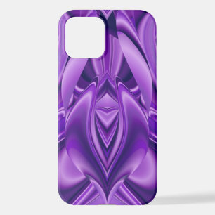 Purple Flower Rainbow Dreams iPhone 12 Case