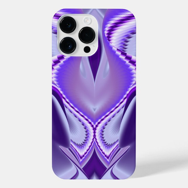 Purple Flower Rainbow Dreams iPhone Case (Back)