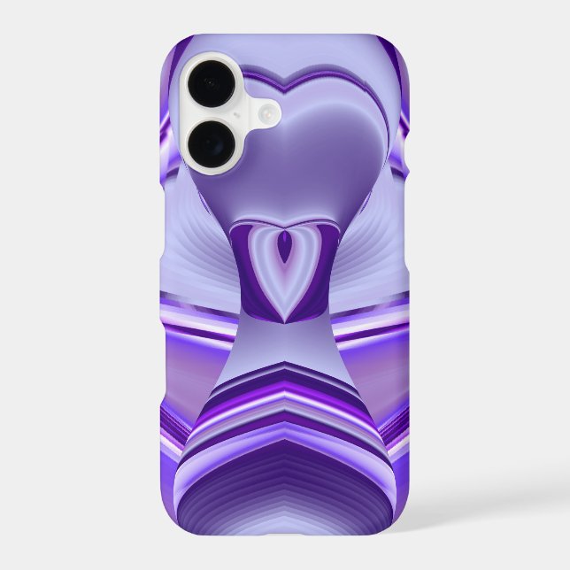 Purple Flower Rainbow Dreams iPhone Case (Back)