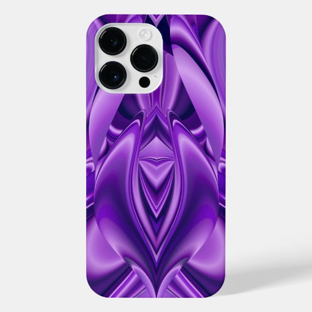 Purple Flower Rainbow Dreams iPhone Case (Back)