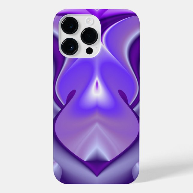Purple Flower Rainbow Dreams iPhone Case (Back)