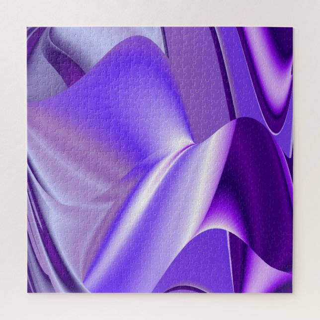 Purple Flower Rainbow Dreams Jigsaw Puzzle (Vertical)