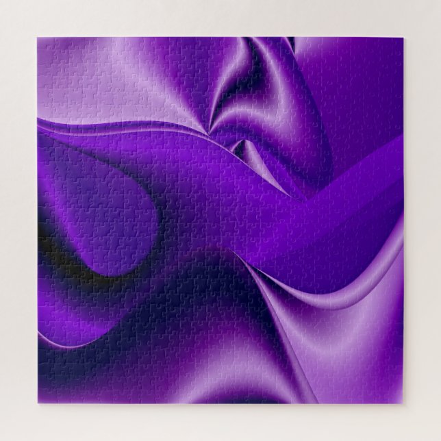 Purple Flower Rainbow Dreams Jigsaw Puzzle (Vertical)