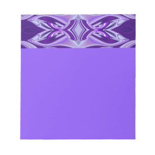 Purple Flower Rainbow Dreams Notepad