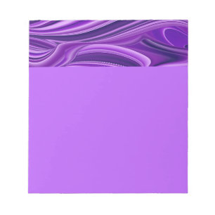 Purple Flower Rainbow Dreams Notepad