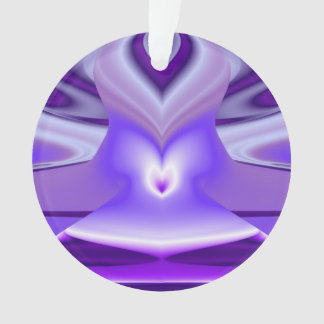 Purple Flower Rainbow Dreams Ornament