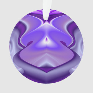 Purple Flower Rainbow Dreams Ornament