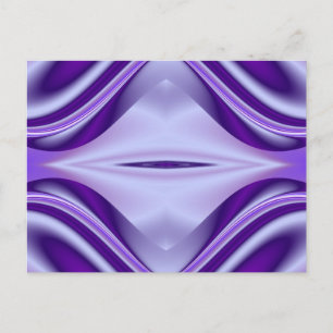 Purple Flower Rainbow Dreams Postcard
