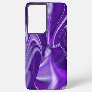 Purple Flower Rainbow Dreams Samsung Galaxy Case