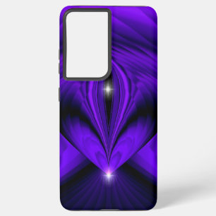 Purple Flower Rainbow Dreams Two Stars Samsung Galaxy Case