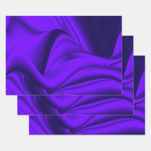 Purple Flower Rainbow Dreams Wrapping Paper Sheet