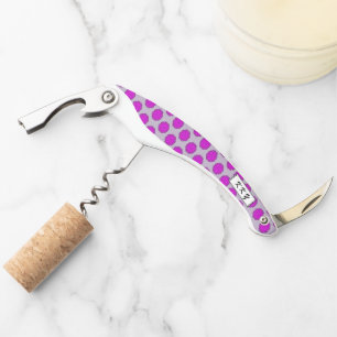Purple Flower Ribbon by Kenneth Yoncich Corkscrew
