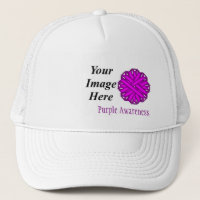 Purple Flower Ribbon Template by Kenneth Yoncich