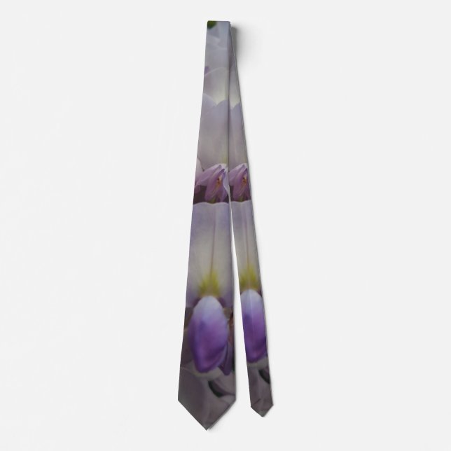 Purple Flower Tie (Front)